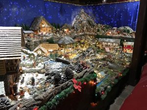 Il presepe dell'Agriturismo "Alla Strozza" di Gualdo